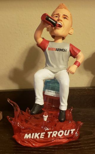 Mike Trout Body Armor Los Angeles Angels Bobblehead