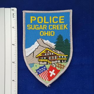Sugar Creek Police Patch - Ohio