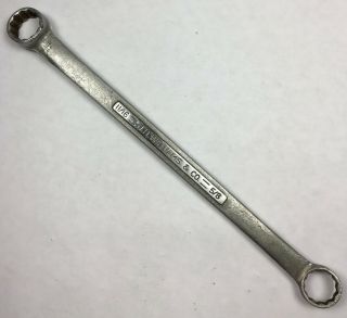 Vintage J.  H.  Williams & Co " Superrench " 7727a 11/16 " X 5/8 " Double Box End Wrench