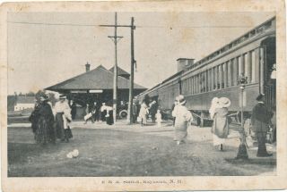 Raymond Nh – B.  & N.  Railroad Station