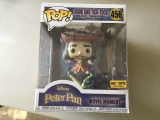 Funko Pop Disney’s Peter Pan Movie Moment Hook And Tick - Tock Hot Topic Exclusive