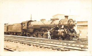 1925 N.  C.  & St.  L.  Rppc Locomotive 552 At Chattanooga Tennessee Railroad Engine