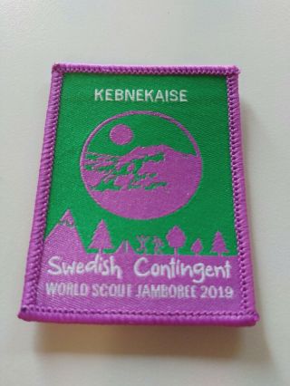 24th 2019 World Scout Jamboree Swedish Contingent Kebnekaise