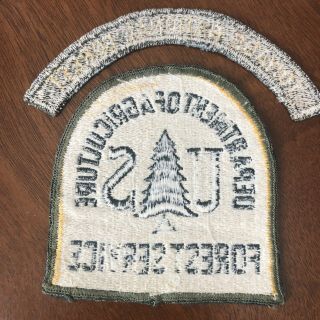 Toiyabe Vintage US Forest Service United States Department Agriculture Patch 2