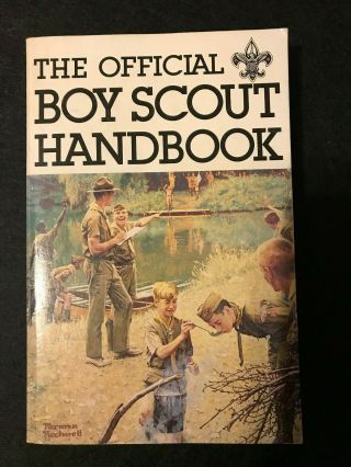 1979 Boy Scout Handbook Autographed By Author,  William Hillcourt