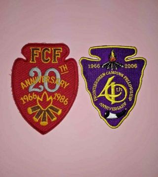 Royal Rangers Patch 20th And 40th Fcf Anniversary