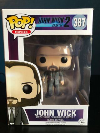 Funko Pop Movies John Wick Chapter 2 387 Keanu Reeves