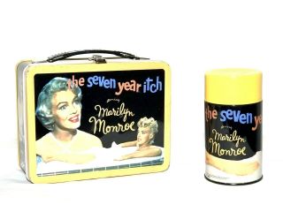 Vintage Marilyn Monroe The Seven Year Itch Metal Lunch Box With Thermos By Neca