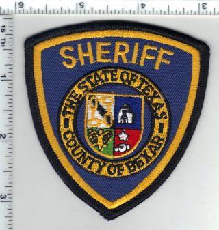 Bexar County Sheriff (texas) Cap/hat Patch From The 1980 