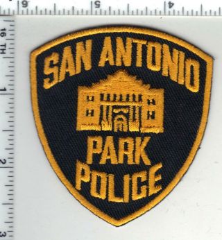 San Antonio Park Police (texas) 1st Issue Cap/hat Patch