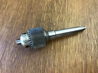 Jacobs Antique Drill Chuck Tool - No.  2 - Patent 1902 - Morse Taper - Machinist