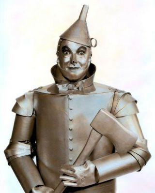 Jack Haley The Tin Man The Wizard Of Oz 1939 4x6 " Hand Color Tinted Photograph