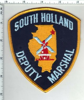 South Holland Deputy Marshal (illinois) 1st Issue Shoulder Patch