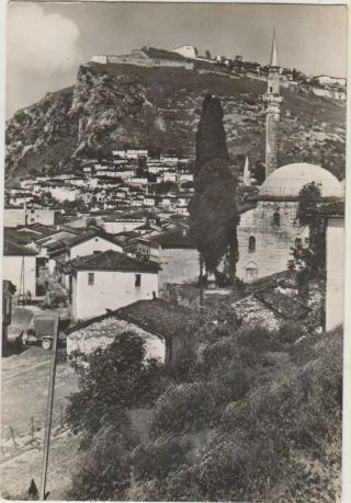 T) Postcard Berat Albania Italy Italian Field Post Office 49 1941 B