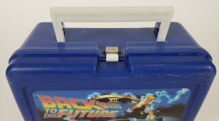 1989 BACK TO THE FUTURE Plastic Lunchbox Rare VINTAGE 3