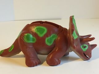 Busy Buddies Desk Dino Tri - Tear - A - Tape Triceratops Tape Holder And Cutter 1995