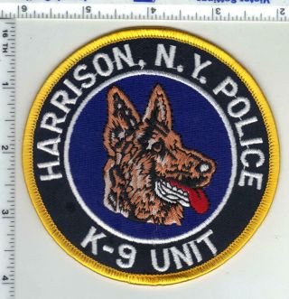 Harrison Police (york) 1st Issue K - 9 Shoulder Patch