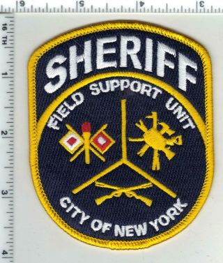 York City Sheriff 