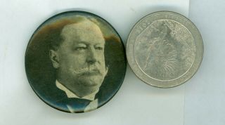 Vintage 1908 President William Howard Taft Political Campaign Pinback Button