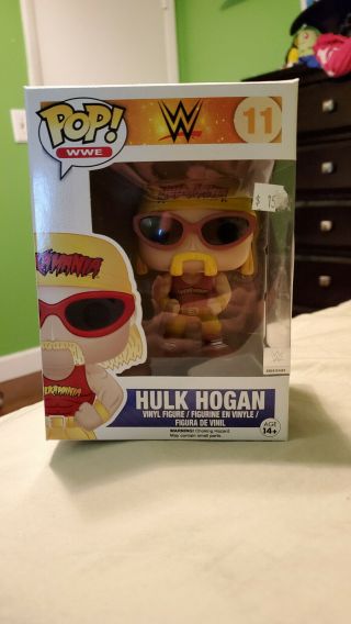 Funko Pop Wwe 11: Hulk Hogan (, Acceptable,  Displayed)