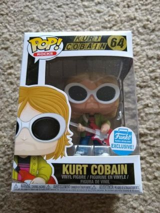 Kurt Cobain Funko Pop Funko - Shop Exclusive Nirvana 64