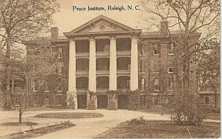 1913 The Peace Institute In Raleigh,  Nc North Carolina Pc