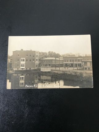 Vintage Postcard Phenix Bridge Phenix Rhode Island