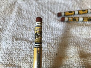 Vintage ADVERTISING PENCIL / Erasers Whisk Hand Cleaner 3