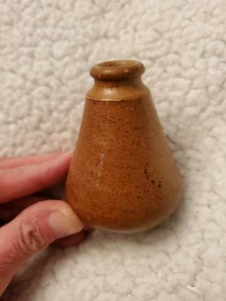 Antique Clay Ink Well