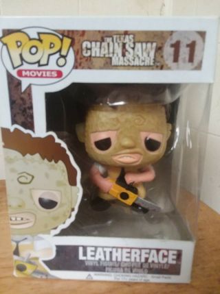 Funko Pop Leatherface 11 Vaulted Figure Texas Chainsaw Massacre