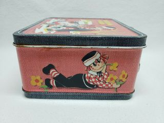 Aladdin Industries 1973 Vintage Raggedy Ann And Andy Lunch Box 4