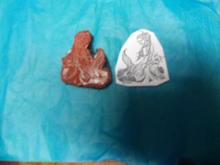 Ocean mermaid rubber stamp sea goddess unmounted die fantasy lady of the ocean 2