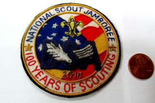 Nj Jamboree National Boy Scout 2010 Staff Patch Thick Bullion Badge Va,