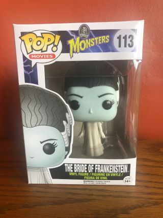 Universal Monsters The Bride Of Frankenstein Funko Pop 113 Vaulted