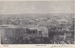 Romania 1906 Vintage Postcard Of PloeŞti 