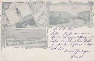 Romania 1900 Vintage Postcard Of Giurgiu 