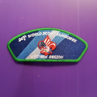 24th World Scout Jamboree 2019 Usa Contingent Patch / Western Region