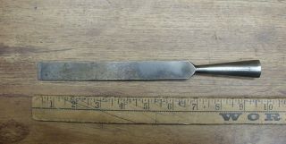 Antique T.  H.  Witherby Bevel Edge Socket Chisel,  3/4 