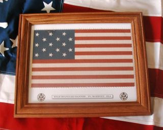 War Of 1812.  15 Star Spangled Banner American Flag Of Fort Mchenry