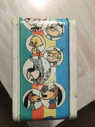 Funtastic World Hanna Barbera Yogi Bear 1977 Vintage Metal Lunchbox No Thermos 4