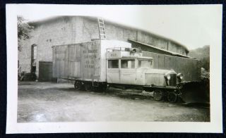 Vtg 1930s Photo Snapshot Rio Grande Southern Railroad Galloping Goose 2 Mail Car