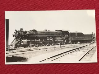 Denver & Rio Grande Western Railroad Locomotive 1701 Rppc Photo Postcard