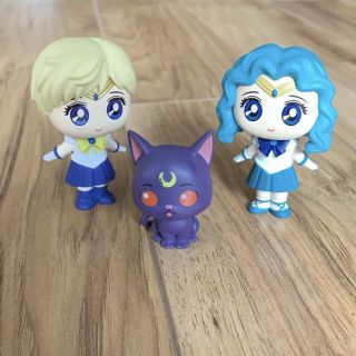 Sailor Moon Funky Mystery Minis Set Of 3 Luna Uranus Neptune
