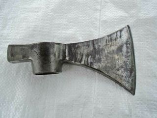Vintage French ' Tomahawk ' Style Axe Head with Poll 730g Old Tool 2