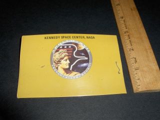 Ksc Nasa Apollo 17 Launch Access Badge Serial No.  6701
