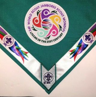 Living In The 21st Century 1 Ist 2019 24th World Scout Jamboree Neckerchief
