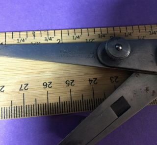 Vintage Machinist Tools Starrett Pitch Gauges Calipers & Ideal Tool Indicators 6
