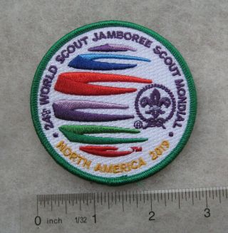 Boy Scout 2019 World Jamboree Official Onsite Pocket Patch
