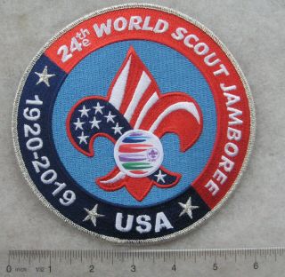 Boy Scout 2019 World Jamboree Official Us Contingent Jacket Patch