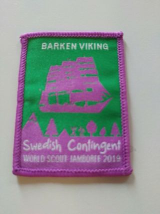24th 2019 World Scout Jamboree Swedish Contingent Barken Viking
